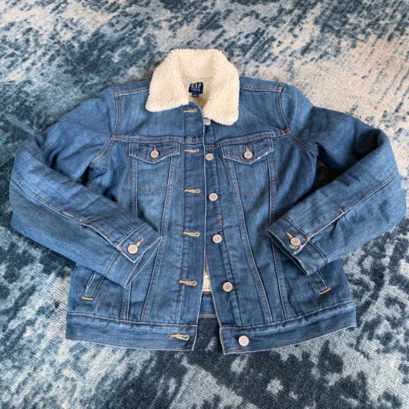 GAP Jackets & Blazers - Sherpa denim Jean jacket